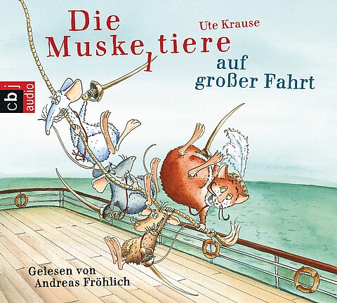 Download Hörbuch-Cover Die Musketiere auf großer Fahrt
